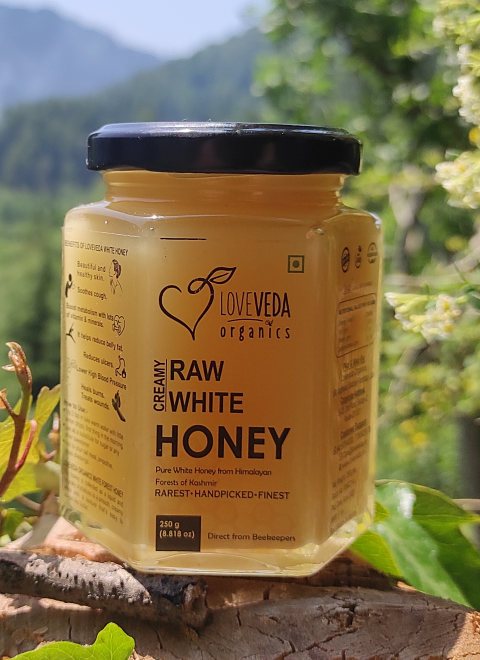 raw white honey